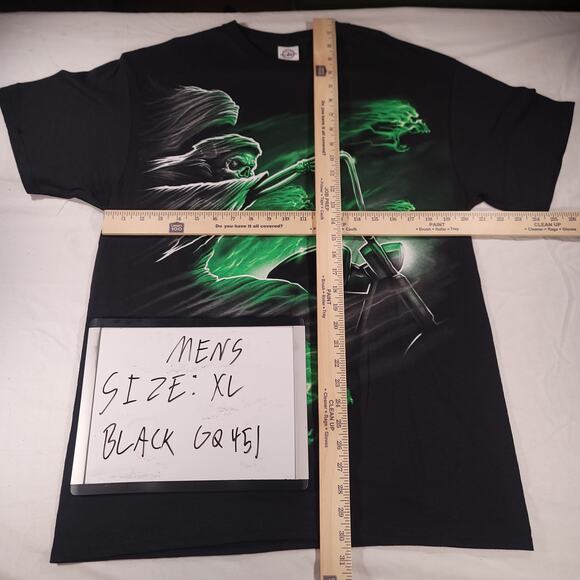 Delta Spirits Skull Graphic Short Sleeve Crew Neck T Shirt Mens Size XL Black - Picture 6 of 9